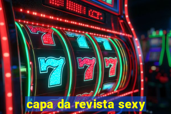 capa da revista sexy